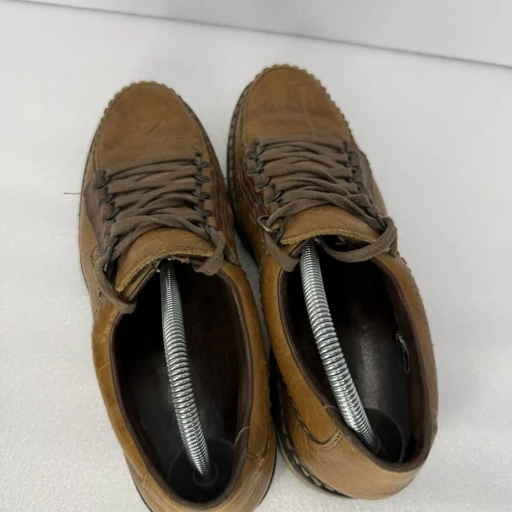Mephisto Sherpa Shoes Mens 9 US Leather Oxford Sneakers Air Relax Norwegian Welt